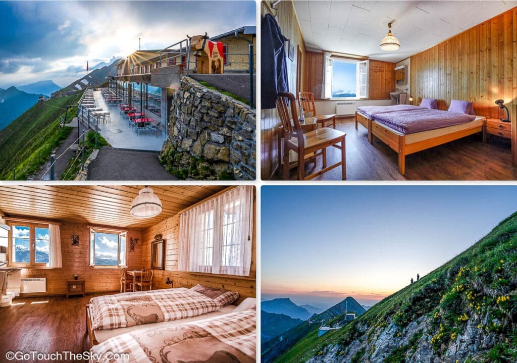 อาคารโรงแรมบนไหล่เขา Rothorn