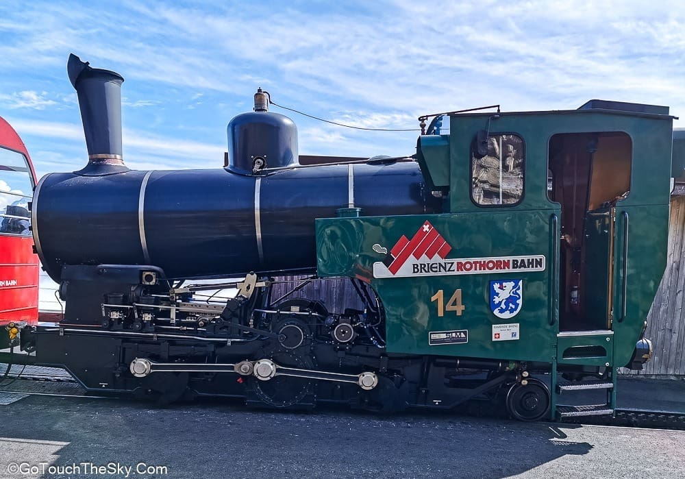 รถไฟไอน้ำเตรียมเดินทางกลับ