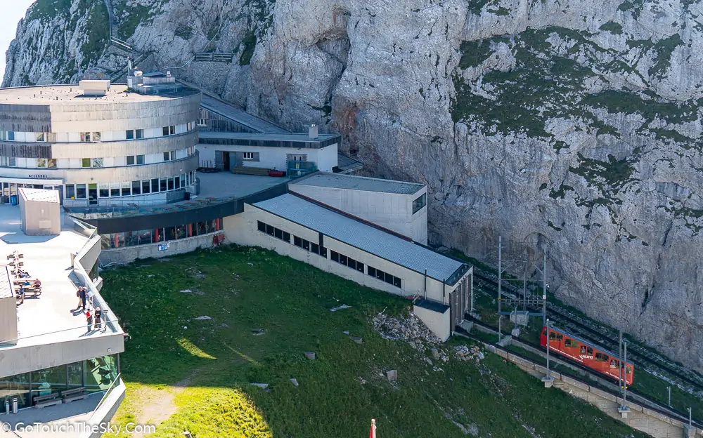 สถานี Pilatus Kulm บนยอดเขา