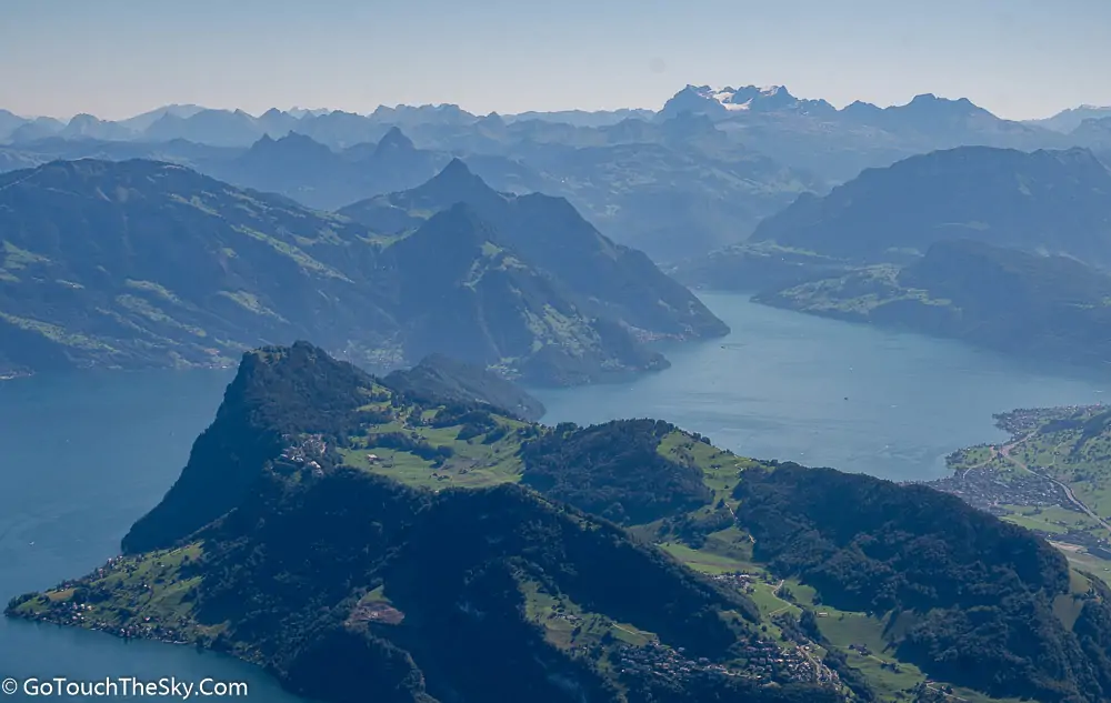 วิวยอดเขาโดยรอบจาก Esel Viewpoint