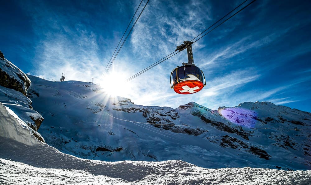 เคเบิลคาร์หมุน TITLIS Rotair
