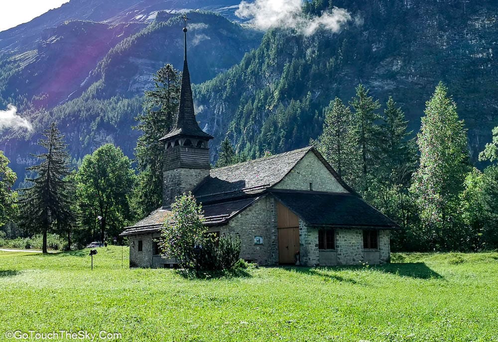 วิวหุบเขา Kandersteg