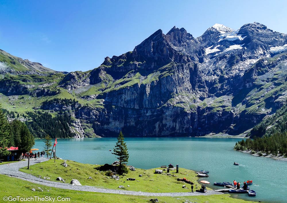 วิวรอบทะเลสาบ Oeschinensee