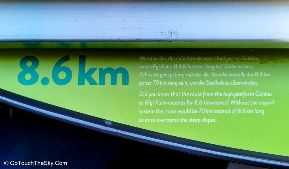รถไฟล้อเฟือง Rigi Cogwheel Train