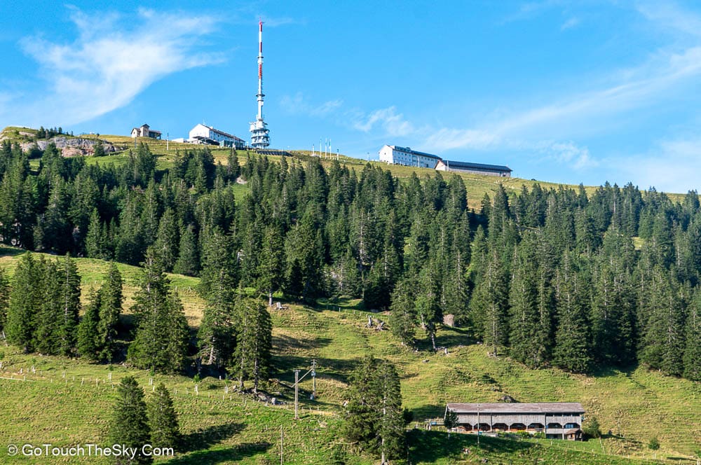 โรงแรม Rigi Kulm บนยอดเขา