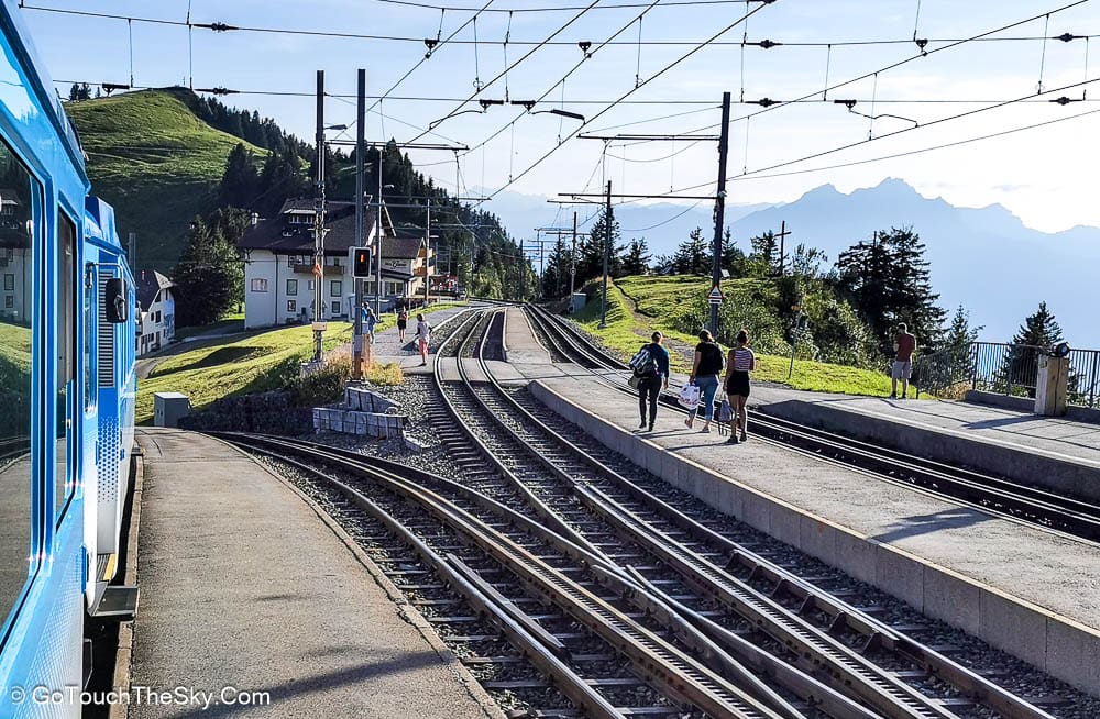 บรรยากาศบนยอดเขา Rigi Kulm
