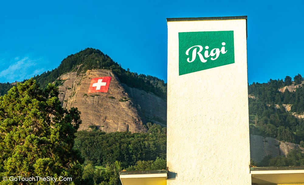 สถานีปลายทาง Vitznau Rigi Bahn