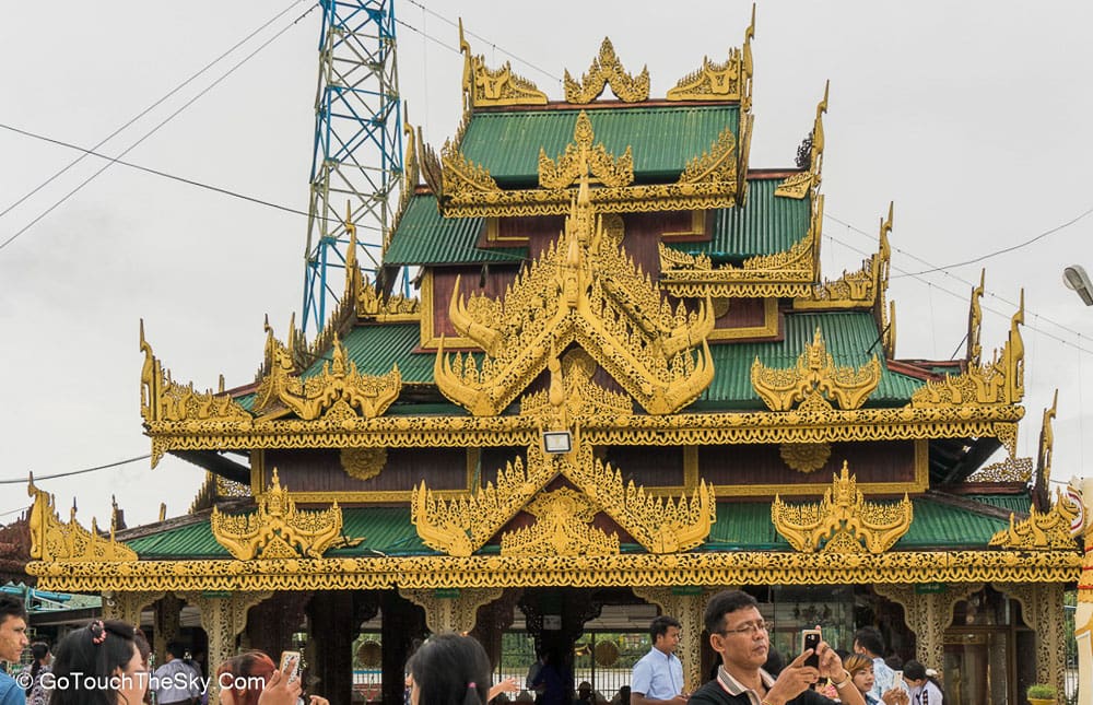 บรรยากาศทั่วไปเจดีย์เยเล