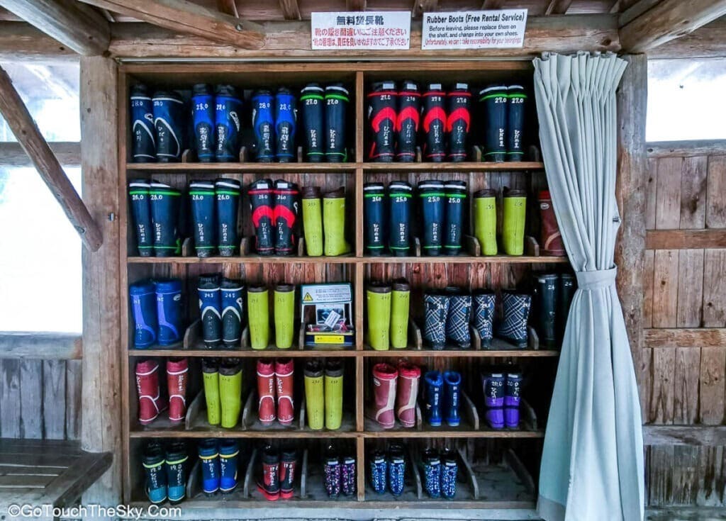 บ้านโบราณในหมู่บ้านฮิดะโนะซาโตะ