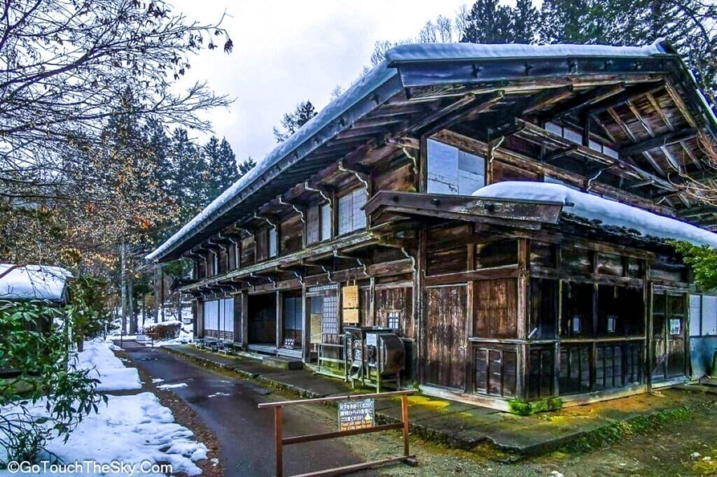 บ้านของมาเอดะบ้านชาวนาผู้ร่ำรวยสร้างปี 1899