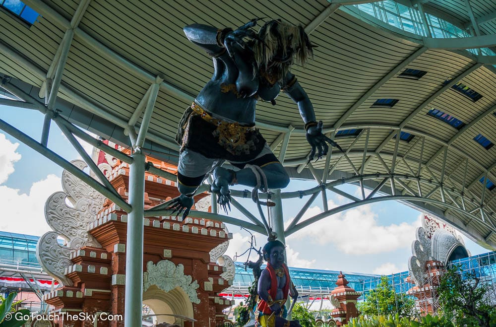 ทิวทัศน์ระหว่างทางในบาหลี