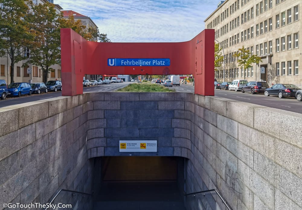 บรรยากาศสถานีรถไฟ U-Bahn