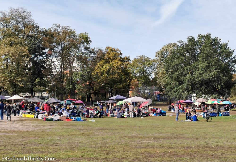 แผงขายอาหารไทยที่ Thai Park