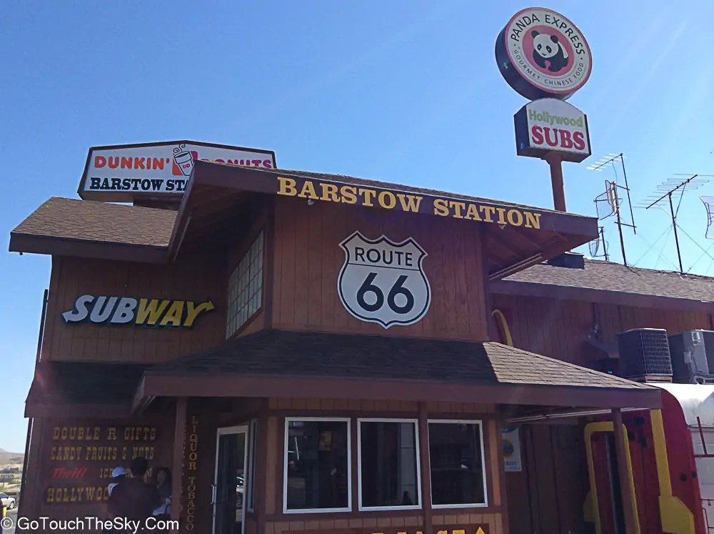 บรรยากาศ Barstow Station ของที่ระลึก Route 66
