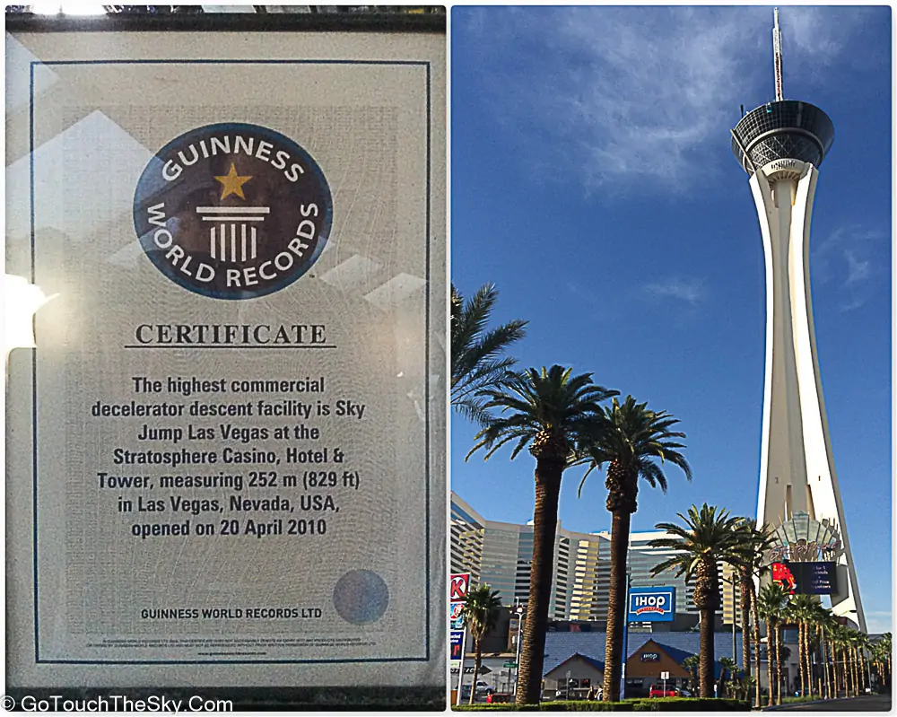 Stratosphere Casino Hotel and Tower ลาสเวกัส หอคอยสูง 250 เมตร