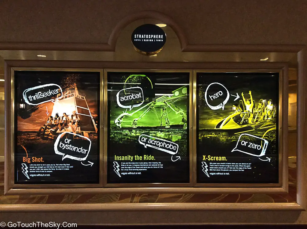 เครื่องเล่นต่างๆใน Stratosphere