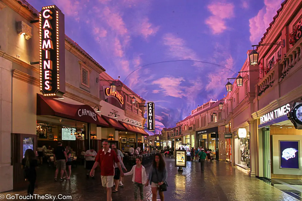 บรรยากาศภายใน Caesars Palace Las Vegas