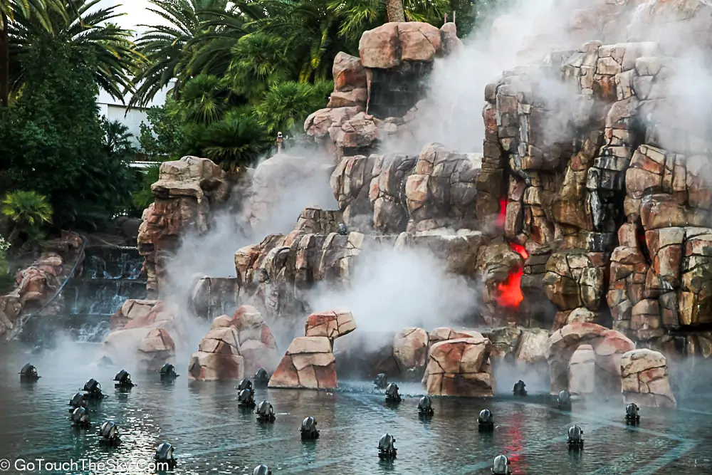 ภายใน The Mirage Hotel Las Vegas ล็อบบี้ธีม Polynesia