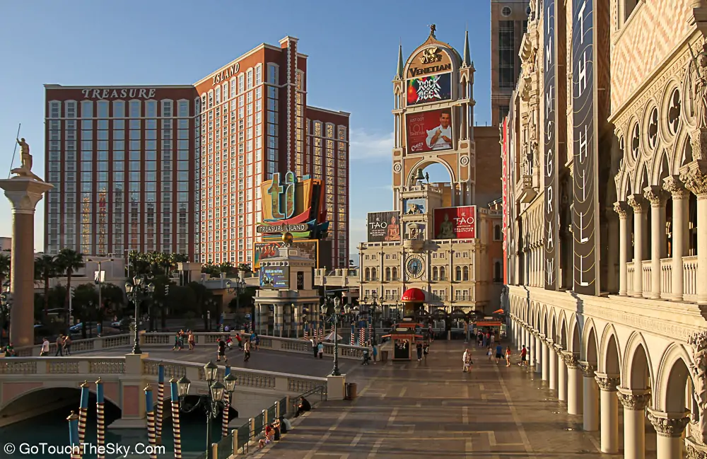บรรยากาศภายนอกของ The Venetian Las Vegas