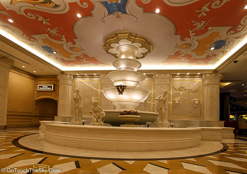 บรรยากาศ ภายใน The Venetian Las Vegas