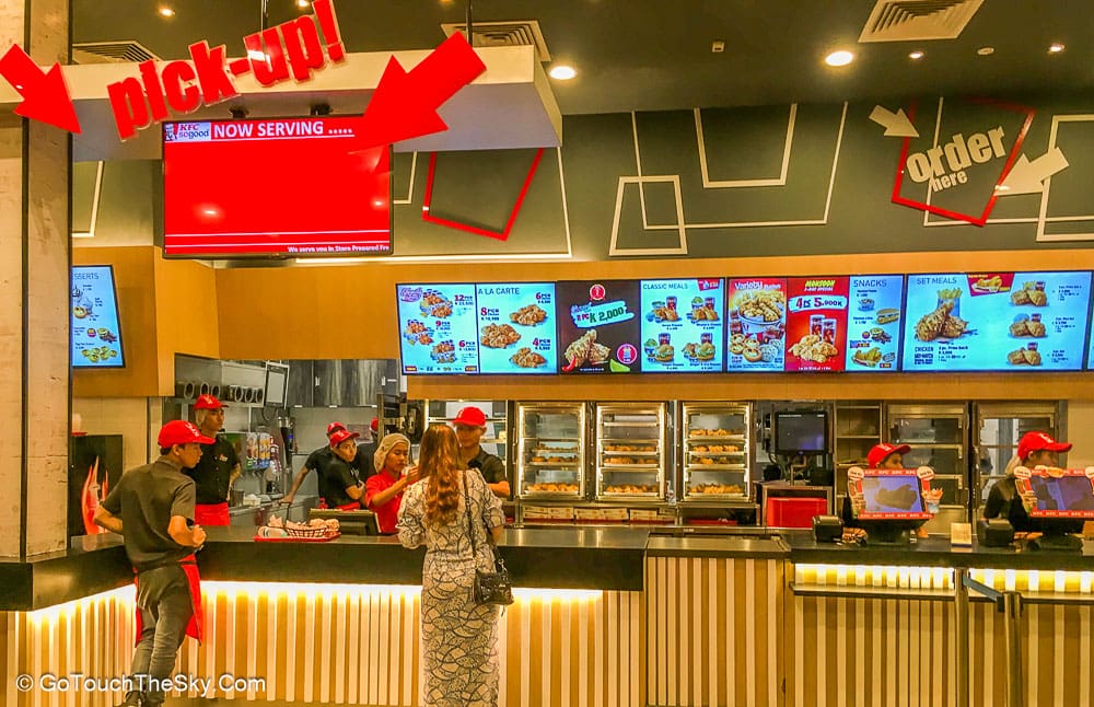 เมนู KFC ย่างกุ้ง