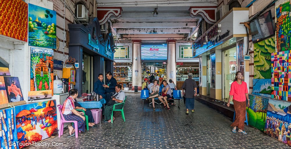 ร้านค้าในตลาดสก๊อต